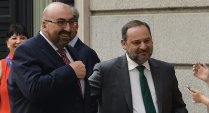 Koldo García y el exministro de Transportes, José Luis Ábalos.