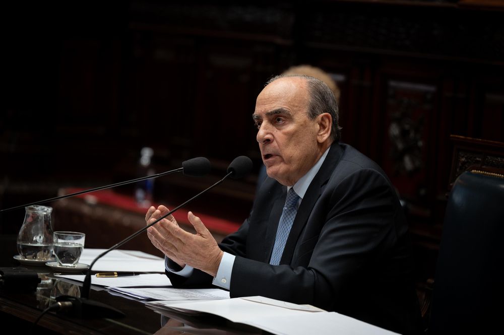 El jefe de Gabinete Guillermo Francos en la Cámara de Diputados