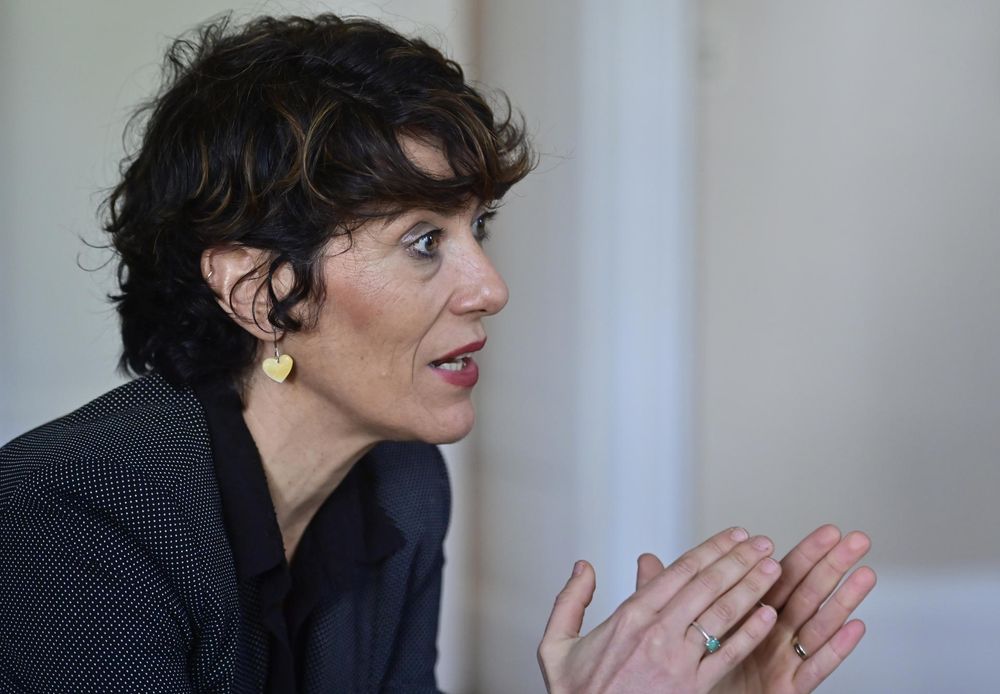 La ministra de Inclusión Social y Migración de España, Elma Saiz. EFE