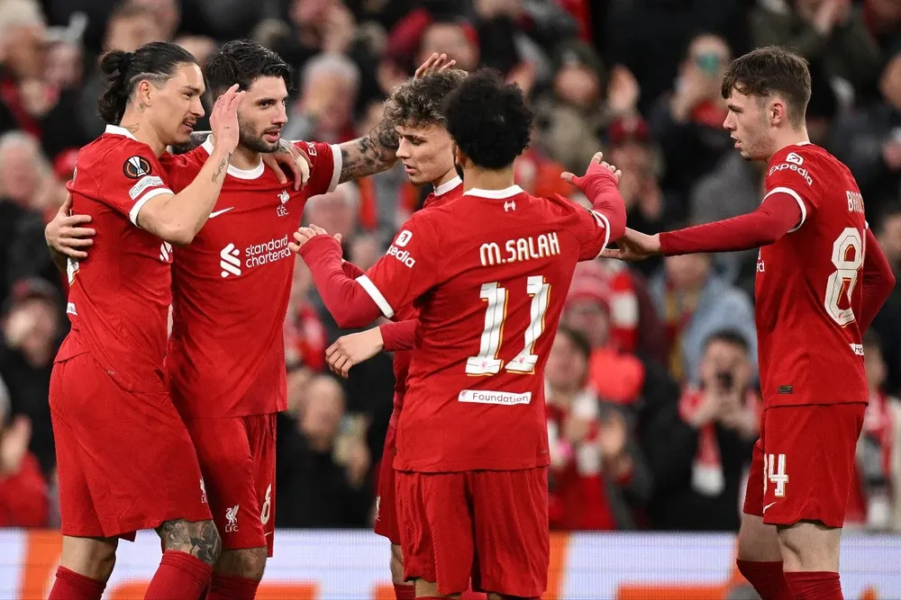 Así festejó Liverpool el 1-0