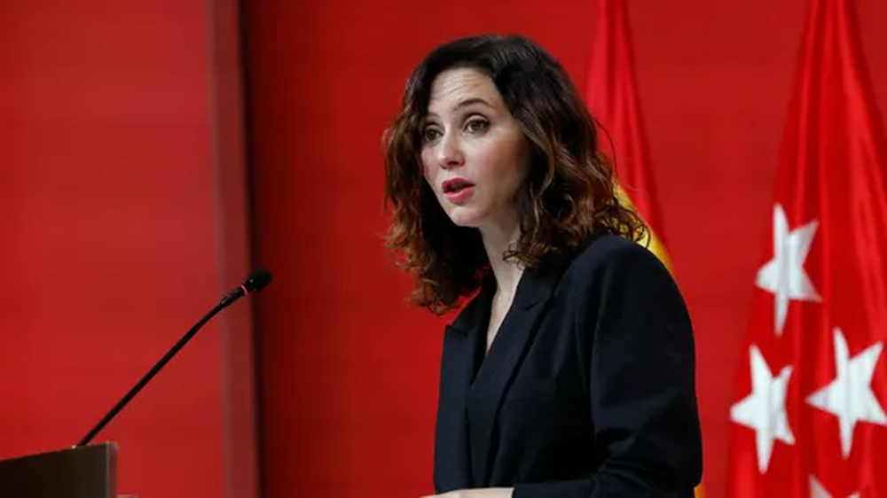 La presidenta de la Comunidad de Madrid, Isabel Díaz Ayuso.