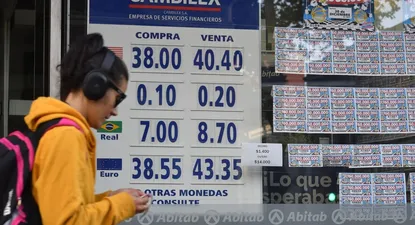 Pizarra de cambio. (Archivo)