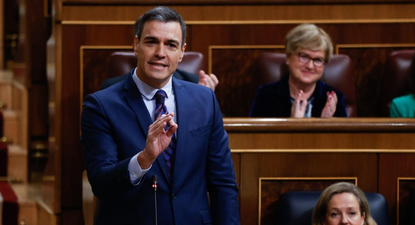 El presidente de Gobierno, Pedro Sánchez, comparece en el Congreso.