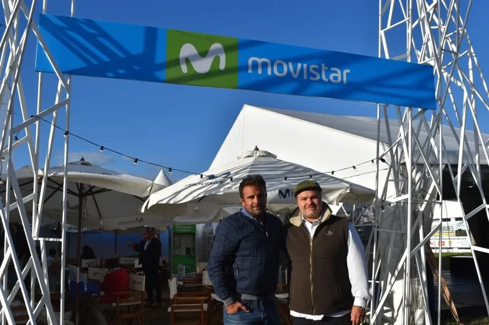 Los responsables de Movistar en el interior del país