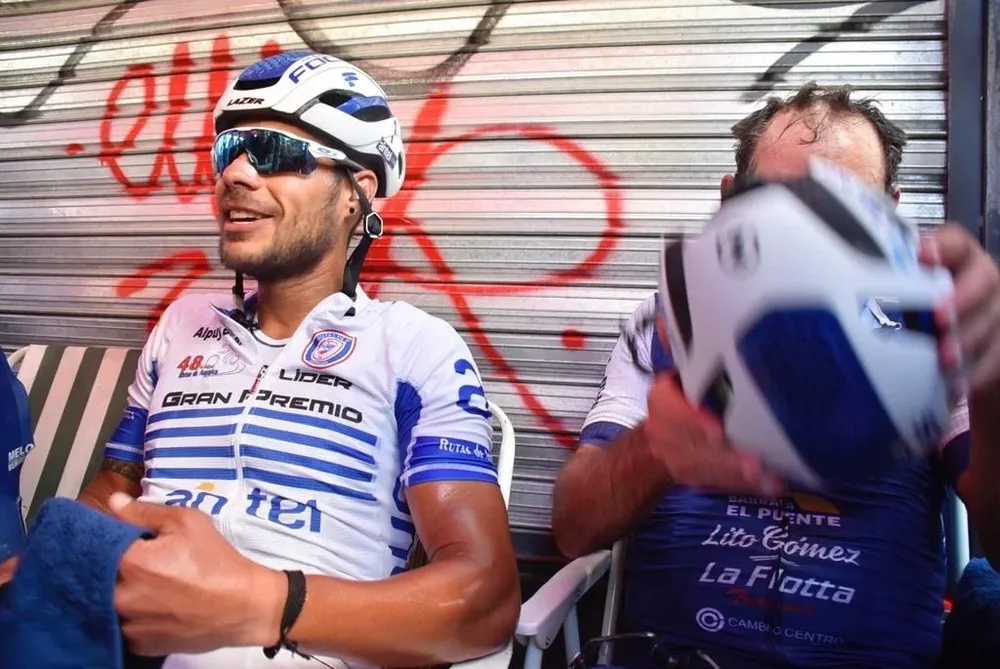 El Piojo Presa tras ganar las Rutas de América 2019