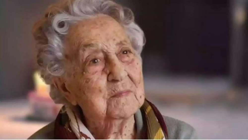 María Branyas, la mujer más longeva del mundo.