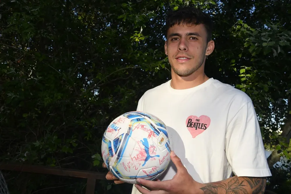 Felipe Carballo deslumbró con su fútbol en 2022