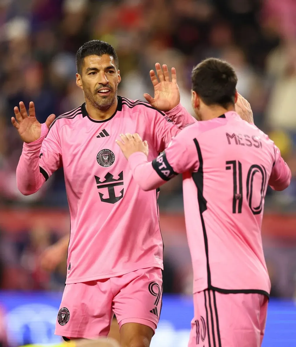 Luis Suárez y Lionel Messi