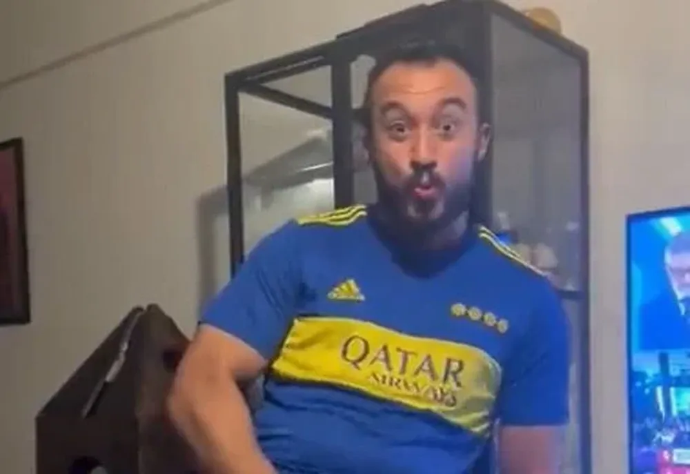 Tomás Rebord respondió a un usuario de X con un video subido de tono.