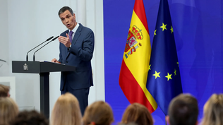 Pedro Sánchez, el presidente de España, disertó en el encuentro de líderes mundiales que se realizó en la víspera de la cumbre climática de la ONU en Brasil (COP30), que comenzó este lunes.&nbsp;