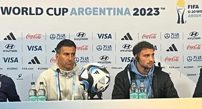 Broli y Boselli en la conferencia previa a la final