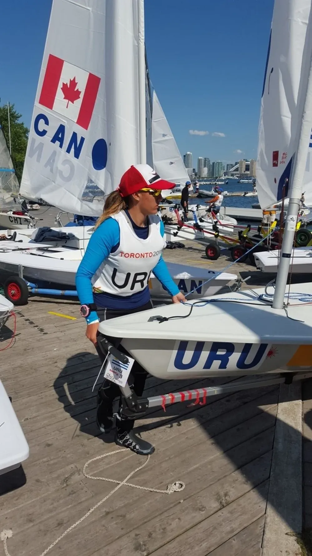 Dolores Moreira, con solo 16 años, ganó la plata.