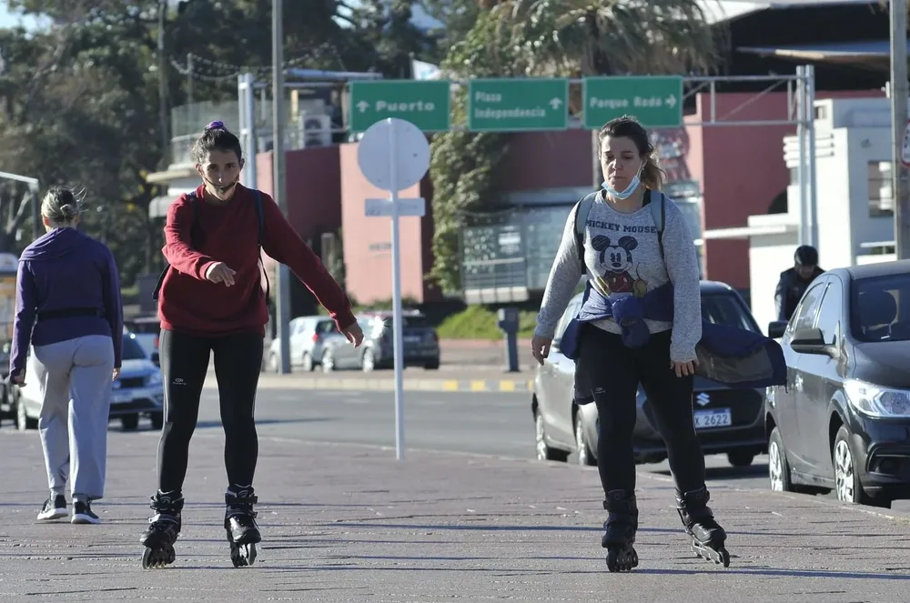 Zona de la rambla donde ocurrió el homicidio. (Archivo)