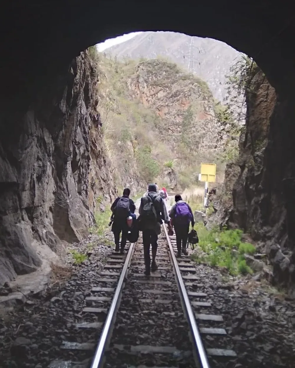 Foto del trayecto Aguas Calientes-Ollantaytambo