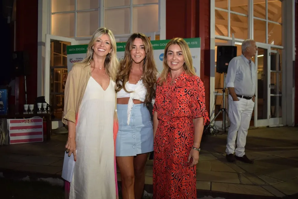 María Noel Coates, Ingrid Haubrich y Tati Paz