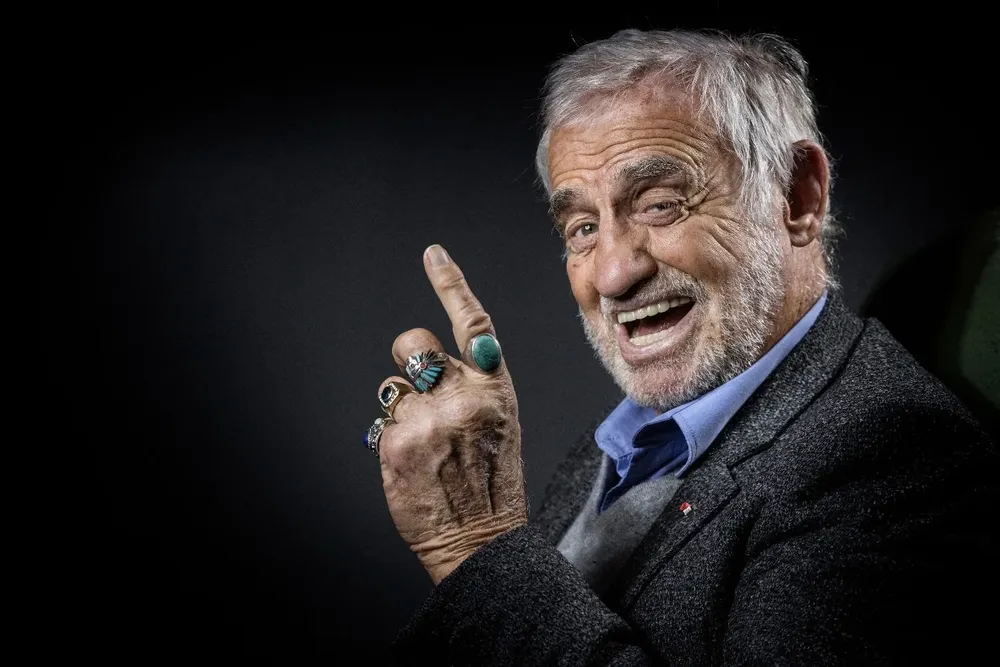 El actor francés Jean-Paul Belmondo