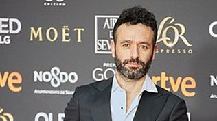 El director Rodrigo Sorogoyen en la presentación de la serie Los años nuevos en el Festival de Cine de Venecia. EFE