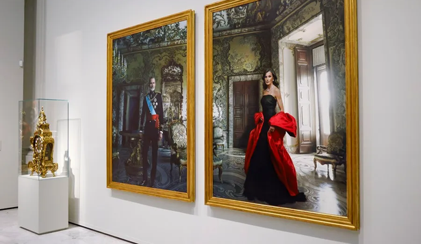 Los Reyes se reencuentran con la fotógrafa Annie Leibovitz para contemplar sus retratos