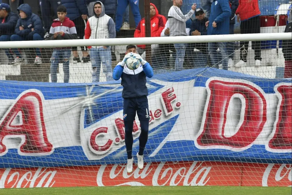 Sergio Rochet volvió al arco de Nacional ante Liverpool