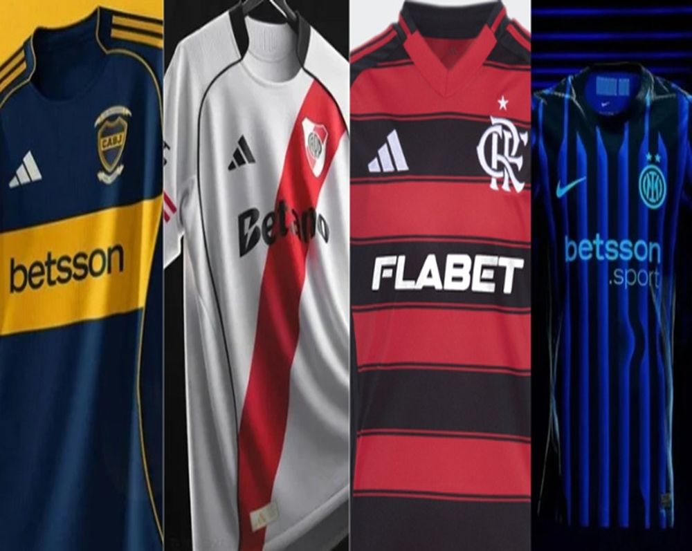 Mundial de Clubes - Camisetas con sponsor de apuestas
