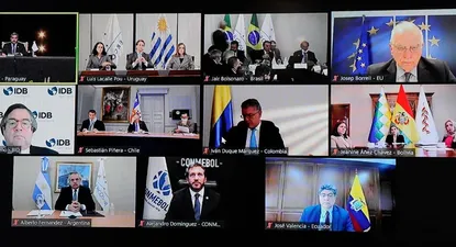 Entre los temas más destacados de la agenda del bloque están la viabilidad del acuerdo de libre comercio con la Unión Europea.