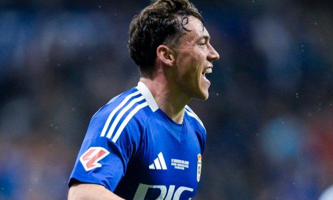 Primer gol de Federico Viñas en Oviedo