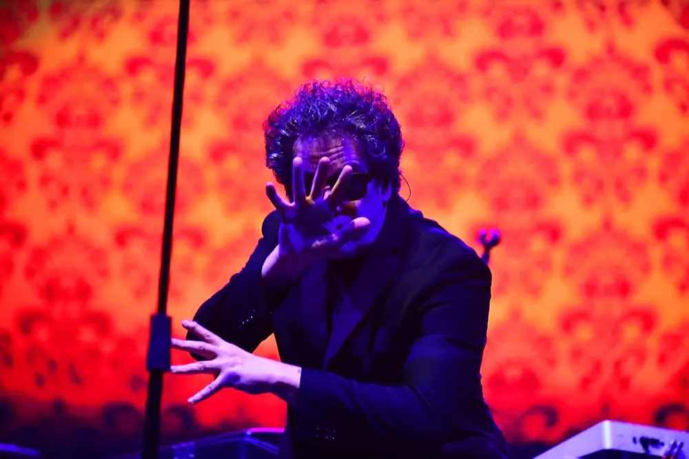 Andrés Calamaro se presentó en Montevideo