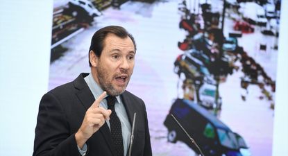 El ministro de Transporte y Movilidad Sostenible, Oscar Puente. EUROPA PRESS