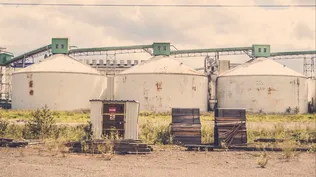 Silos para almacenamiento de granos.