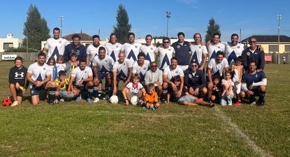 El Chory Castro dio una nueva vuelta olímpica tras ser campeón uruguayo con Nacional y de OFI con Porongos