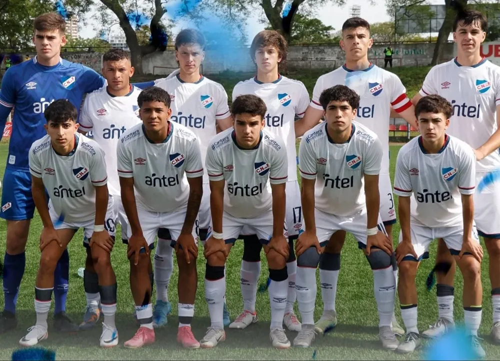 El equipo de Nacional en sub 17