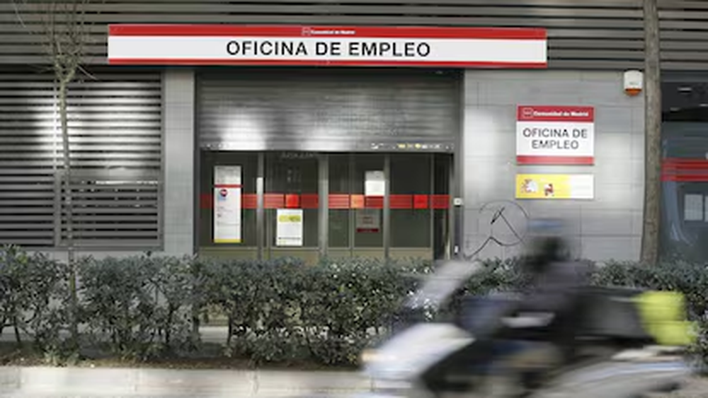 Oficina de empleo en España.