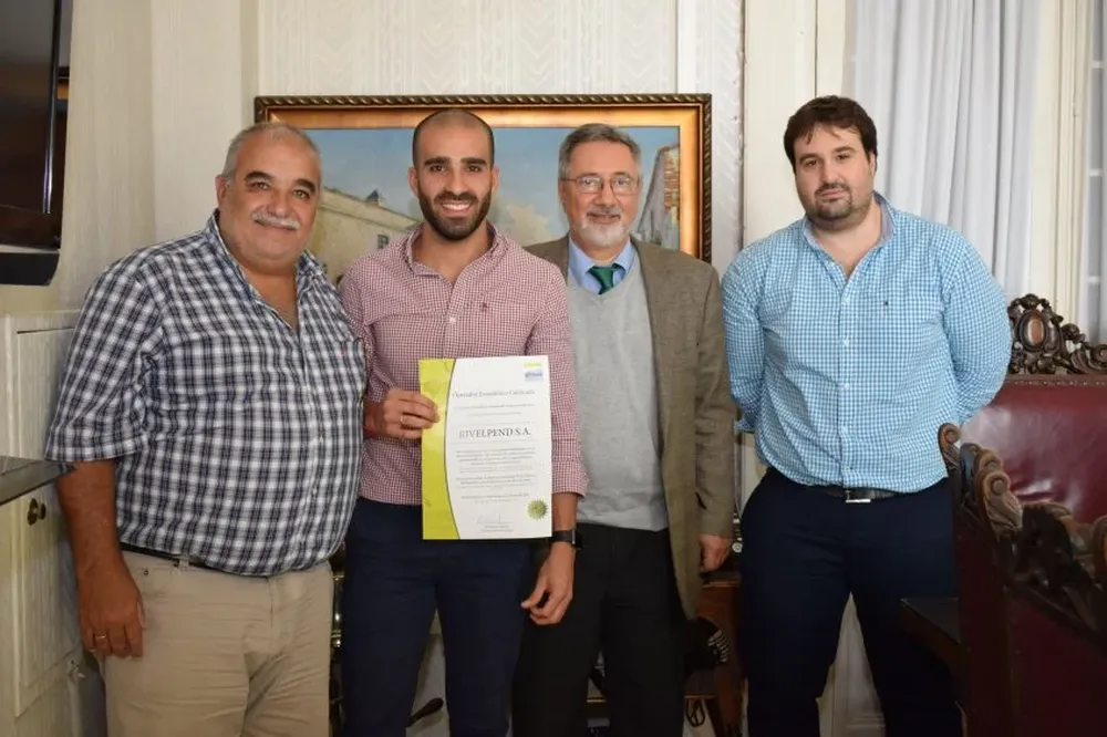 José Luis y Matias Fernández, Enrique Canon y Martin Fernández