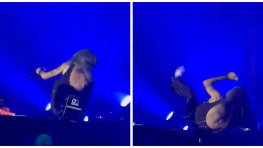 La caida de Mario Vaquerizo.