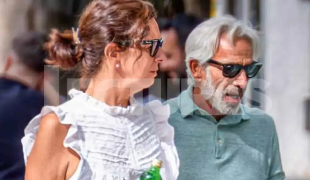 Imanol Arias junto a Nélida, la novia argentina. Foro Revista Lecturas.