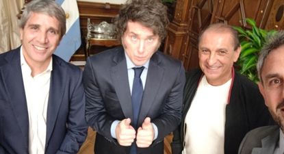 El presidente Milei se reunió con Ramón Diaz tras la expropiación de sus campos en La Rioja