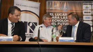 Salvador Ferrer, Guillermo Besozzi y Álvaro Delgado.