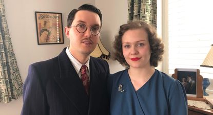 Liberty Avery y Greg Kirby dicen que su amor por los años 40 ha crecido a lo largo de su relación.
