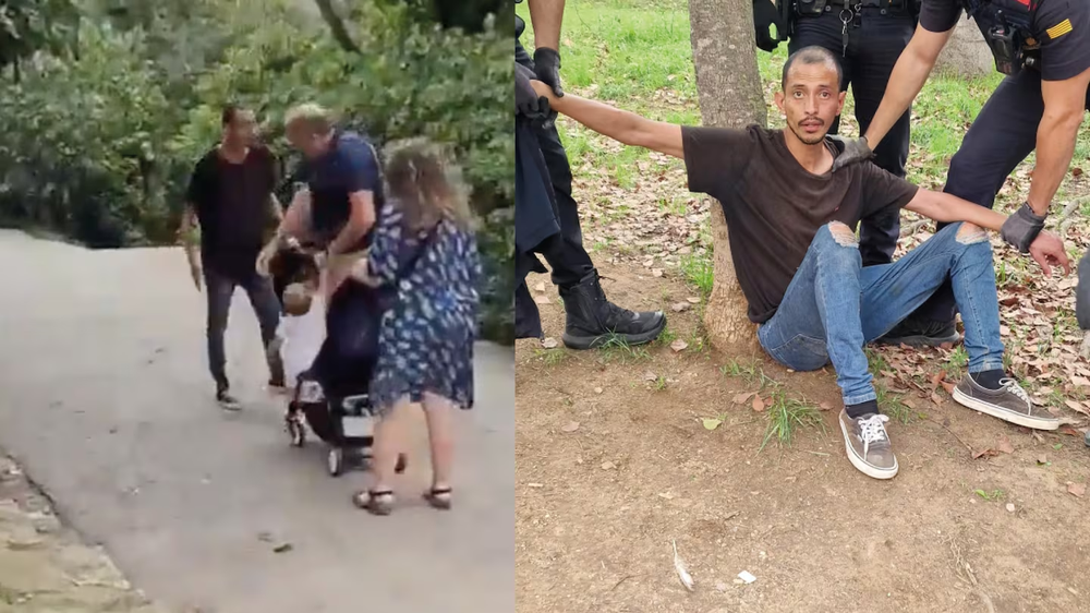 Detenido el agresor en Montjuic