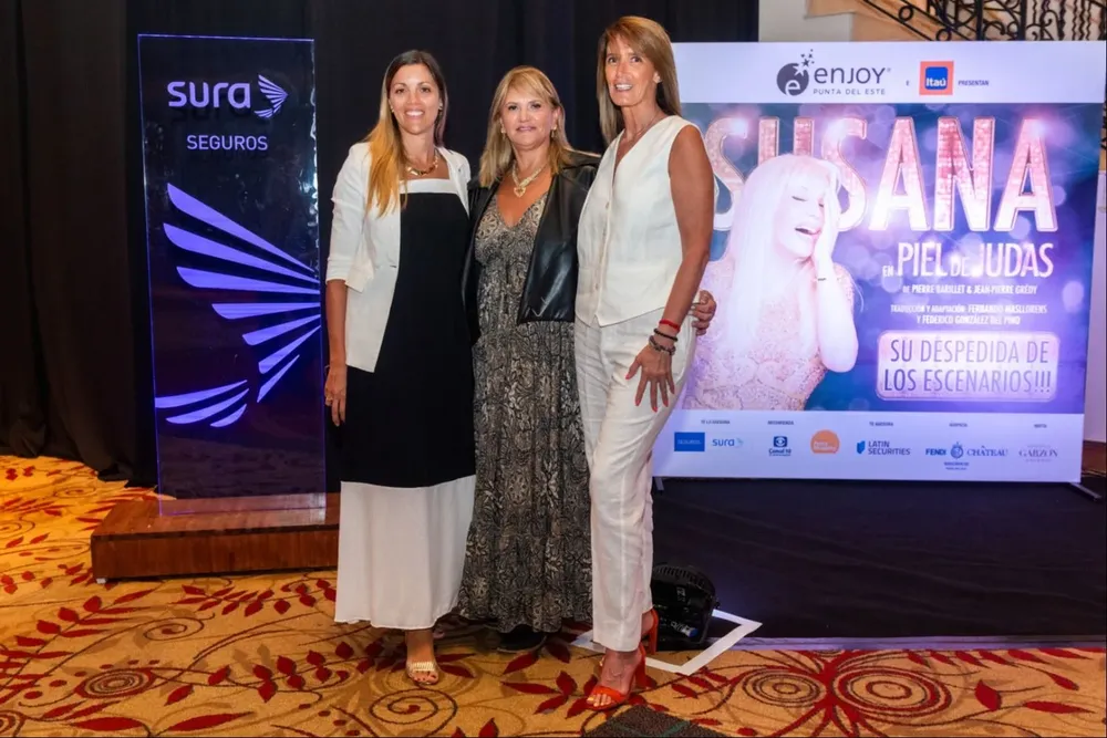 Inés Pampin, Maria Elvira Fuentes y Claudia Nori