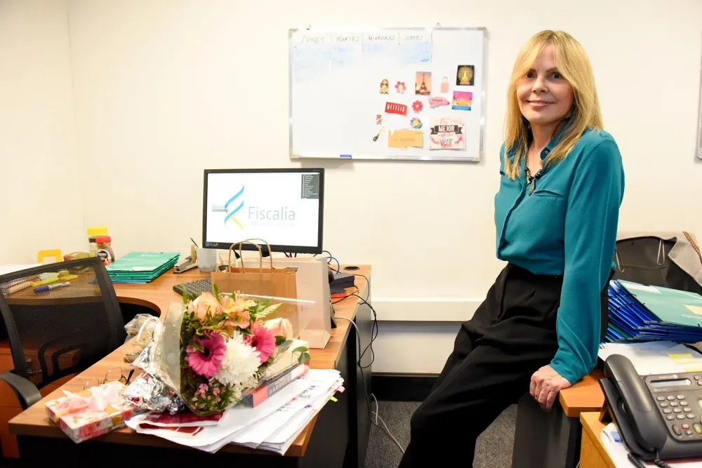 Gabriela Fossati, el último día de trabajo en la Fiscalía