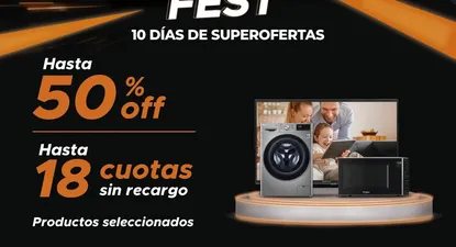 Llega Electro Fest con superofertas a Multi Ahorro Hogar y Ta-Ta
