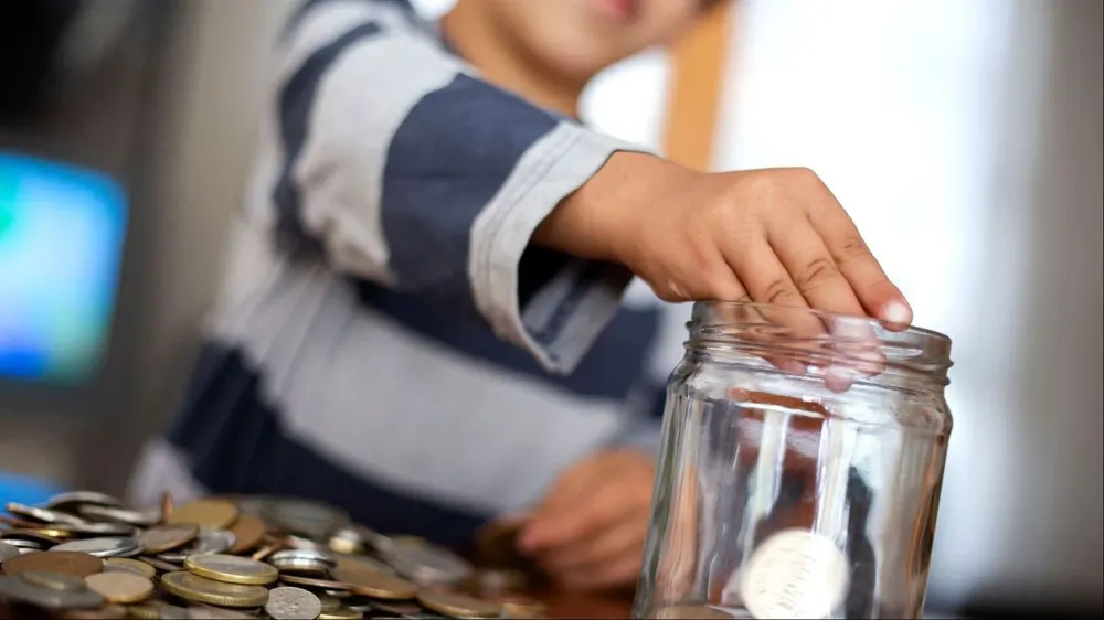 Los hábitos de ahorro se forman antes de los 7 años.