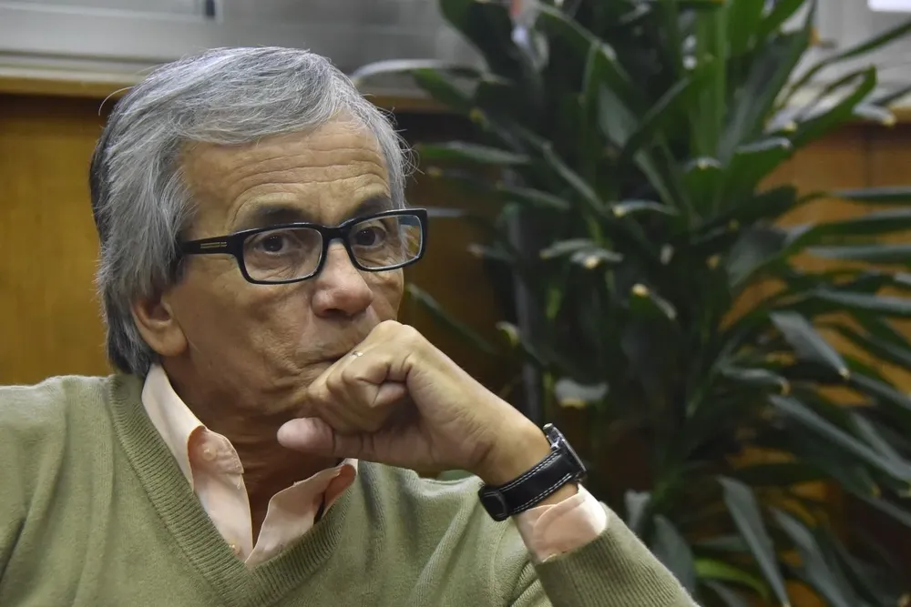 Juan Castillo, secretario general del Partido Comunista del Uruguay (PCU).