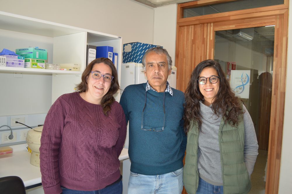 Ana María Soler, Julio da Luz y Gabriela Burgueño.&nbsp;