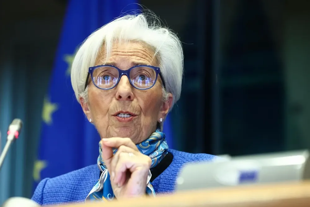 Christine Lagarde, titular del Banco Central Europeo.
