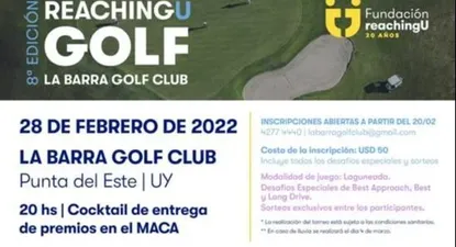 Se disputará en La Barra Golf Club
