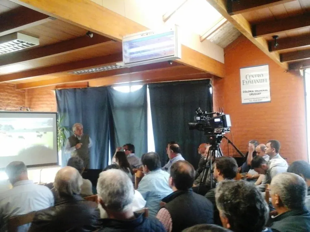 El ministro Aguerre destacó la importancia de la ley de riego que se encuentra en el Parlamento