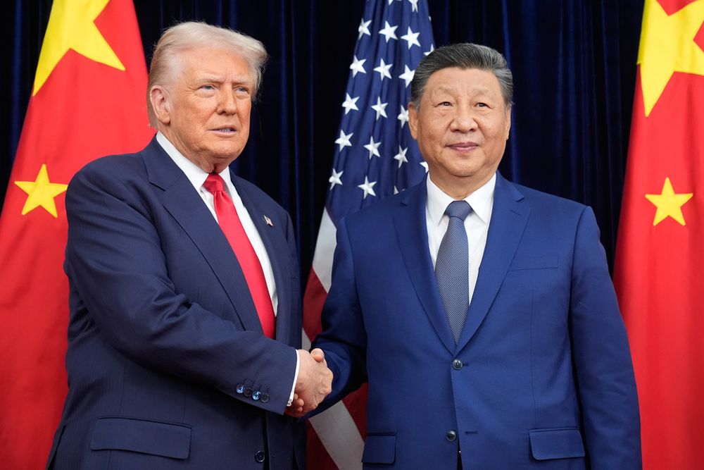 Donald Trump y Xi Jinping, en su último encuentro de Busan, Corea del Sur, el 30 de octubre de 2025.