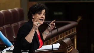 La diputada de ERC en el Congreso, Pilar Vallugera.